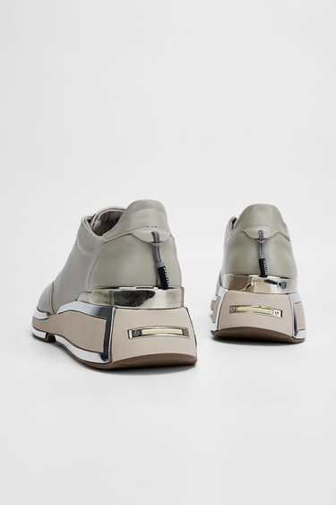  Valmenti Achernar Kadın Vizon Hakiki Deri Sneakers & Spor Ayakkabı