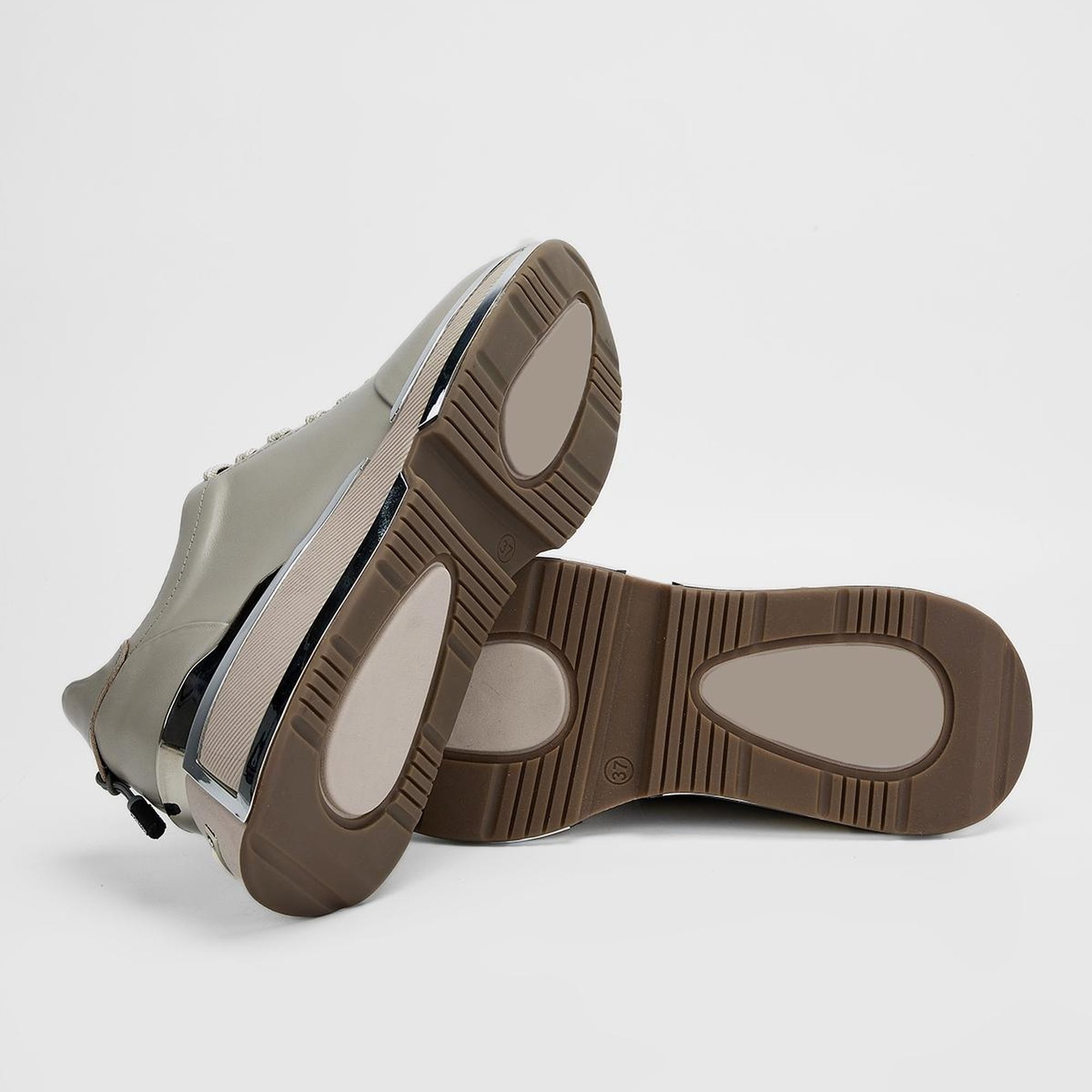 Valmenti Achernar Kadın Vizon Hakiki Deri Sneakers & Spor Ayakkabı