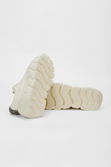  Valmenti Kadın Bej Floter Hakiki Deri Sneakers & Spor Ayakkabı