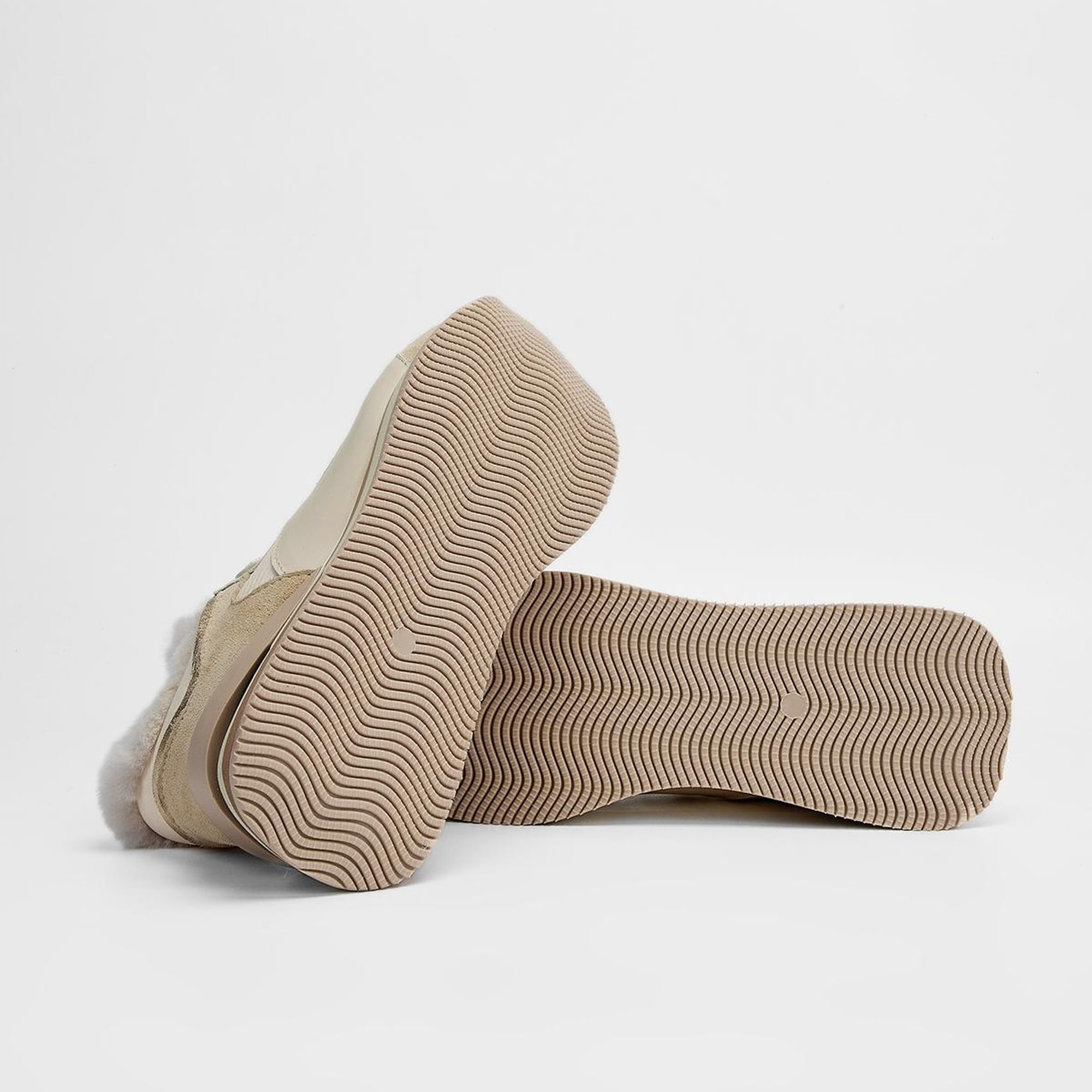 Valmenti Lina Kadın Bej Floter Hakiki Deri Sneakers & Spor Ayakkabı