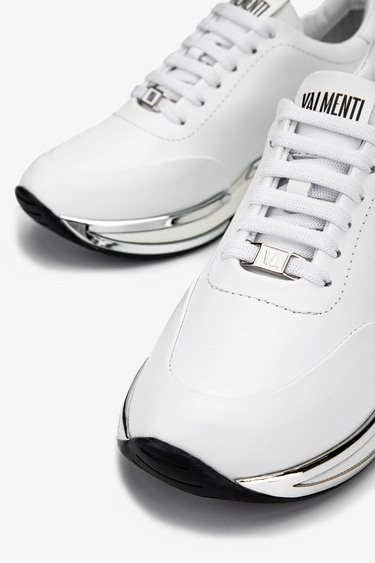  Valmenti Kadın Hakiki Deri Beyaz Sneakers & Spor Ayakkabı