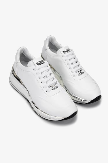  Valmenti Kadın Hakiki Deri Beyaz Sneakers & Spor Ayakkabı