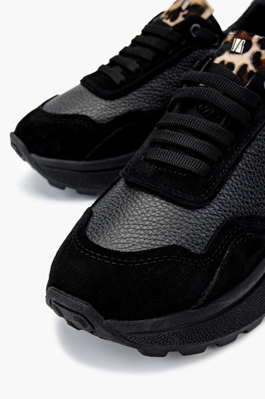  Valmenti Kadın Siyah Floter Sneakers & Spor Ayakkabı