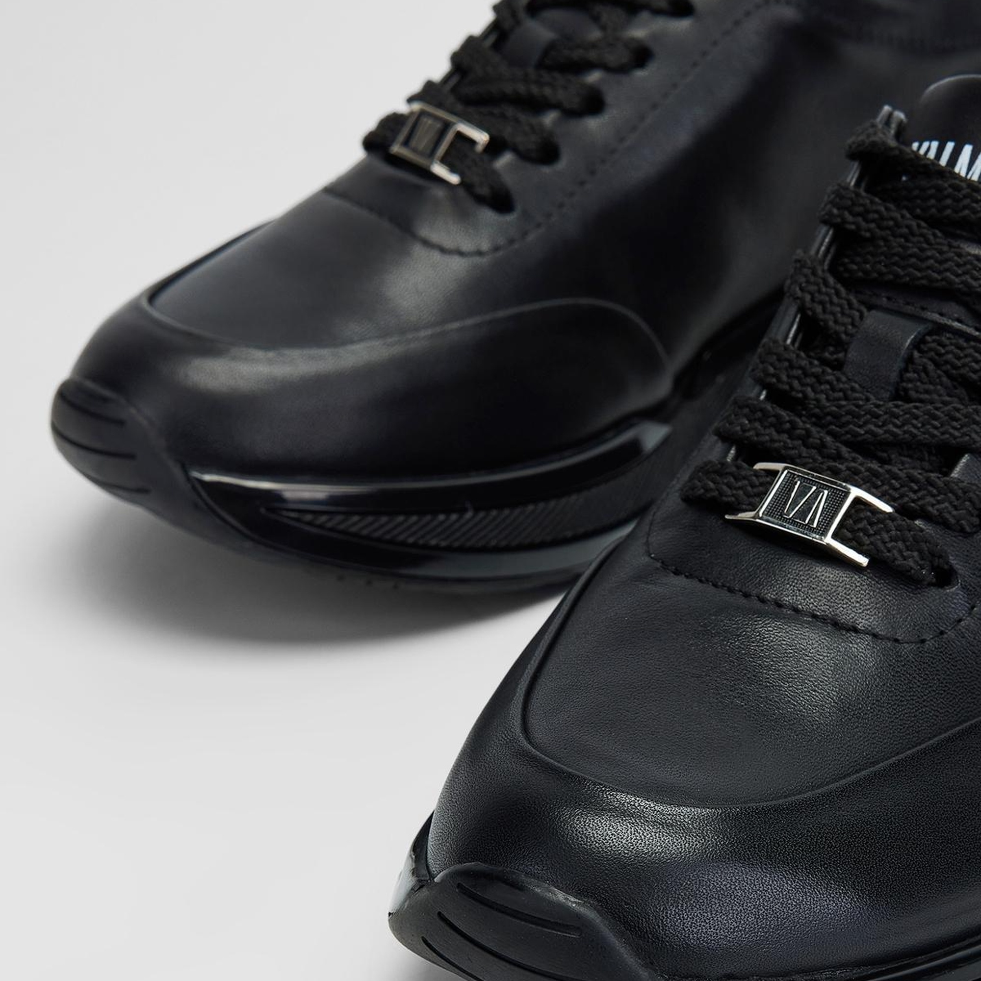 Valmenti Achernar Kadın Siyah Hakiki Deri Sneakers & Spor Ayakkabı