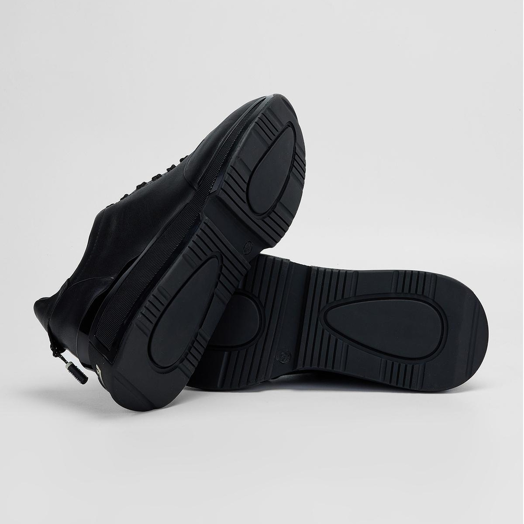 Valmenti Achernar Kadın Siyah Hakiki Deri Sneakers & Spor Ayakkabı