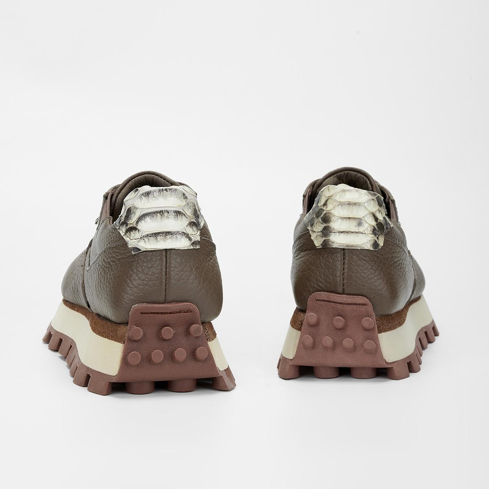 Valmenti Kadın Vizon Floter Hakiki Deri Sneakers & Spor Ayakkabı