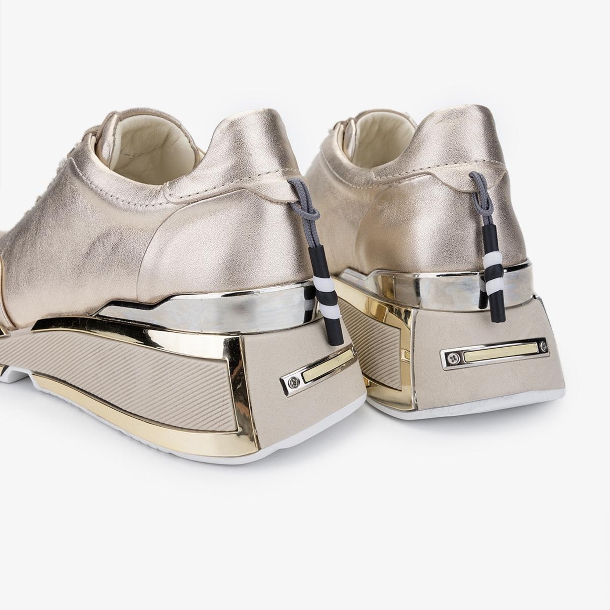 Valmenti Achernar Kadın Bronz Hakiki Deri Sneakers & Spor Ayakkabı