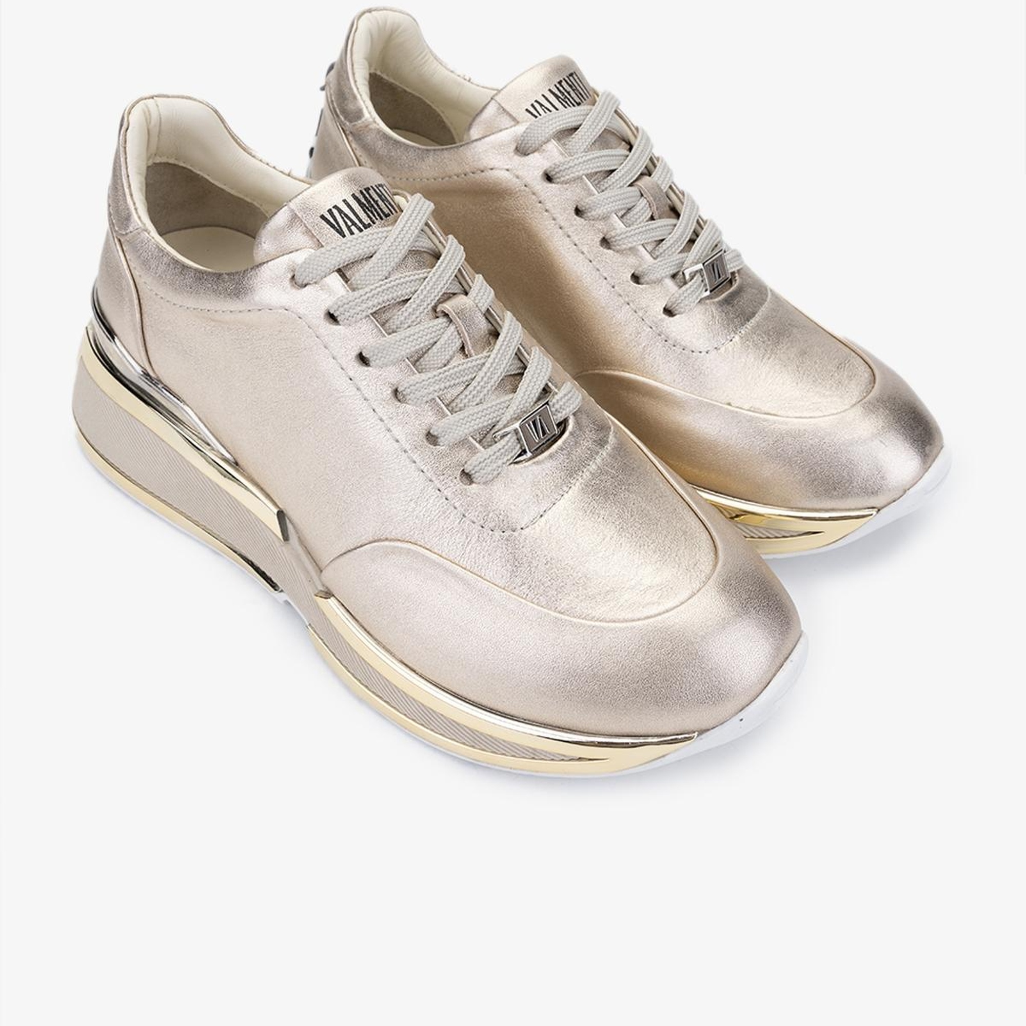 Valmenti Achernar Kadın Bronz Hakiki Deri Sneakers & Spor Ayakkabı