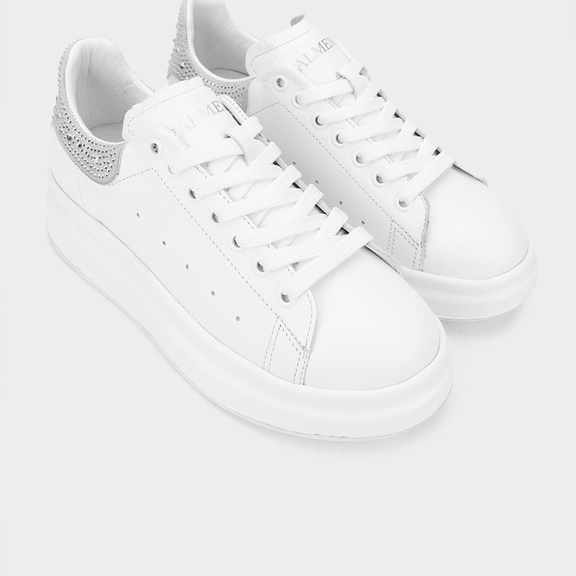 Valmenti Eric Kadın Beyaz Hakiki Deri Sneakers & Spor Ayakkabı