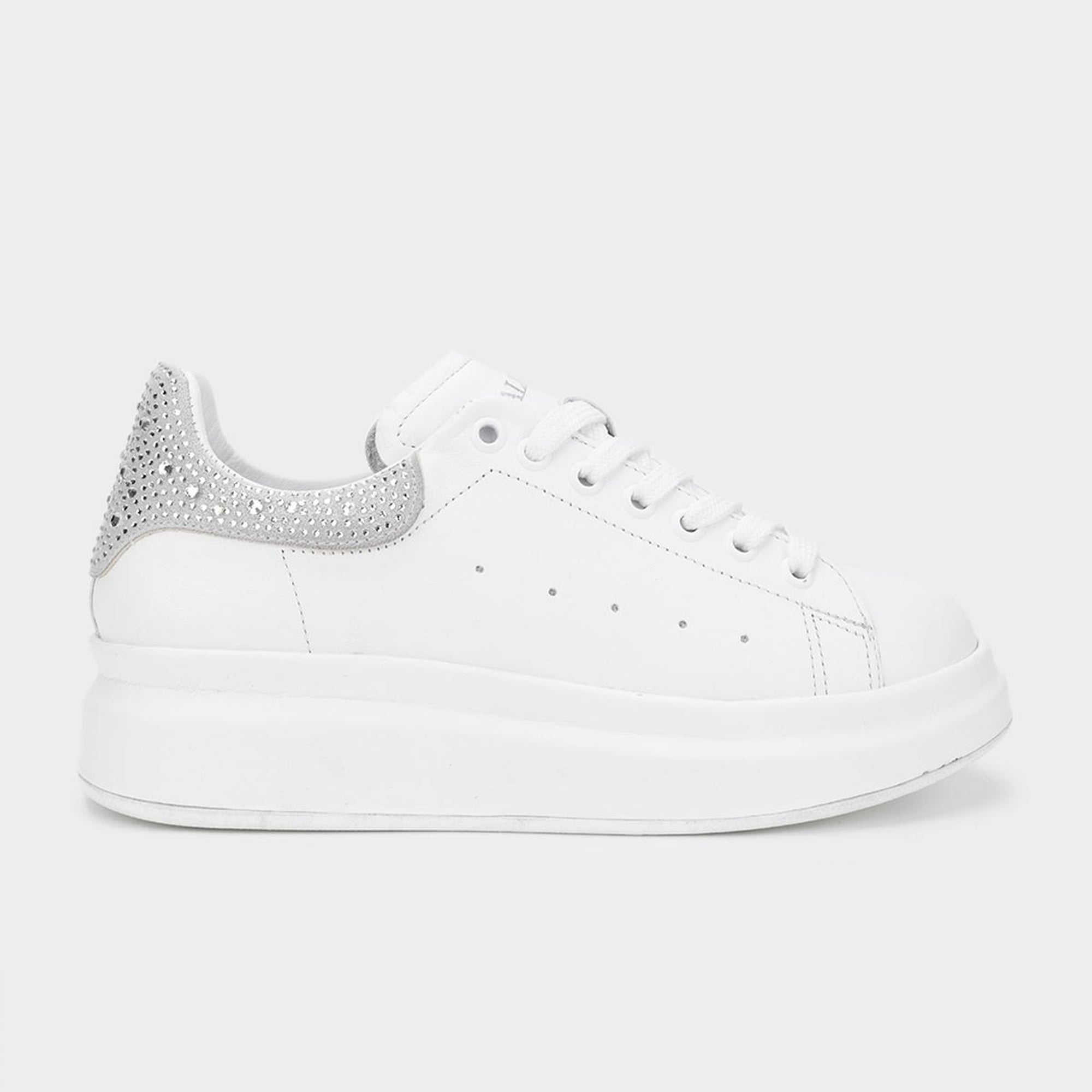 Valmenti Eric Kadın Beyaz Hakiki Deri Sneakers & Spor Ayakkabı