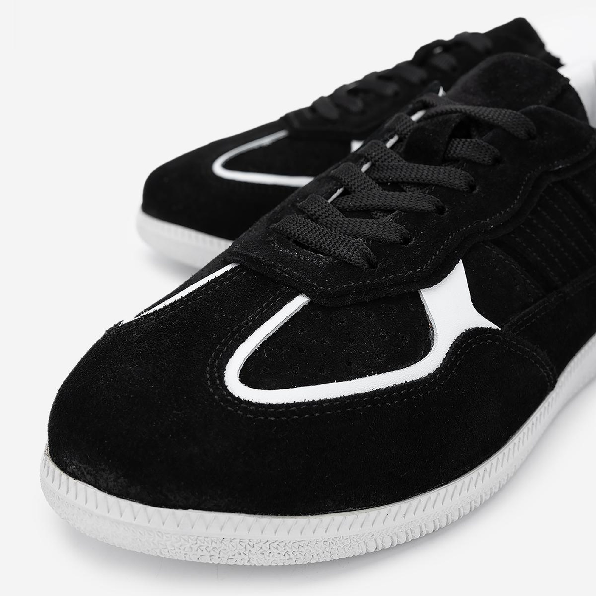 Valmenti Kadın Hakiki Deri Siyah Sneakers & Spor Ayakkabı