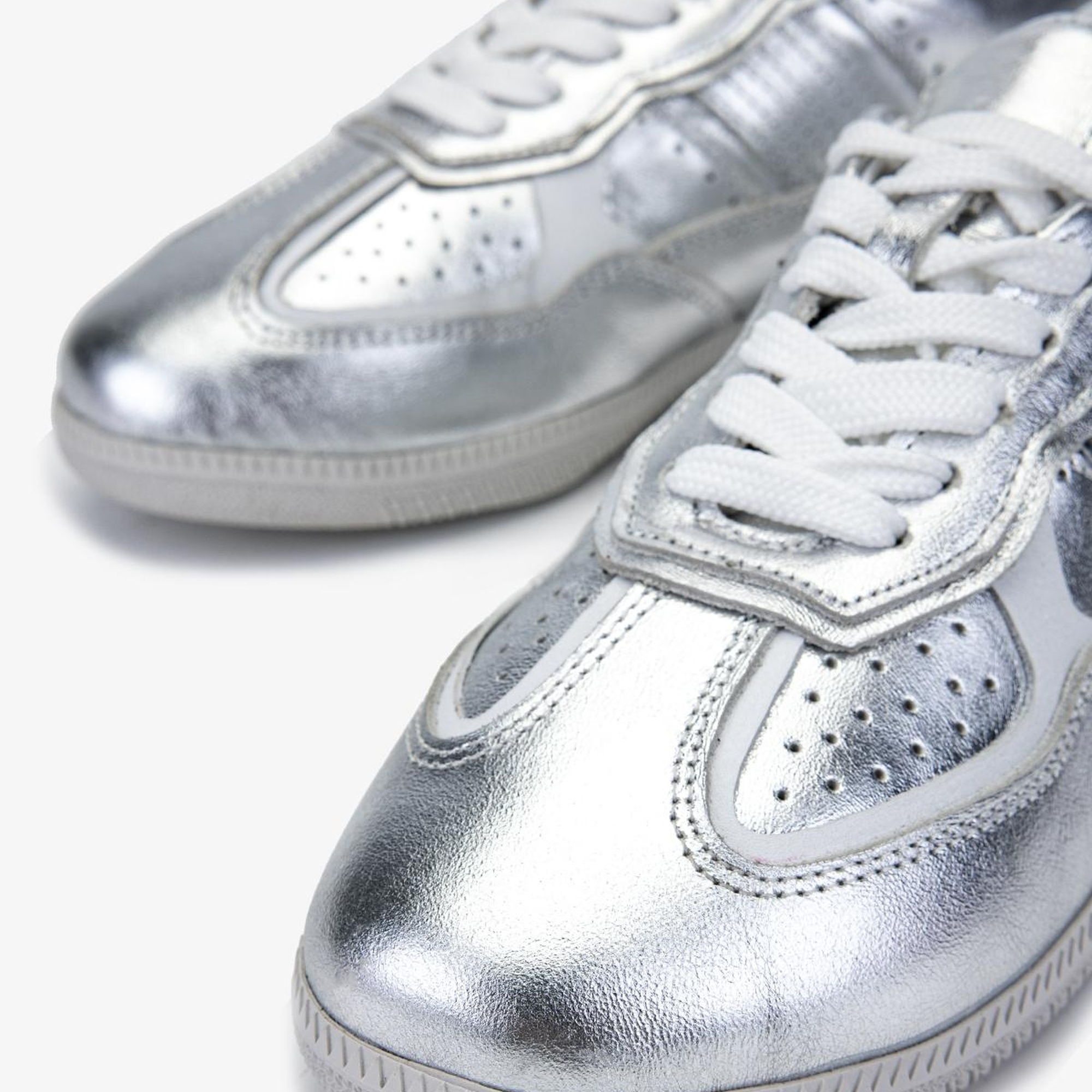 Valmenti Kadın Hakiki Deri Gri Sneakers & Spor Ayakkabı