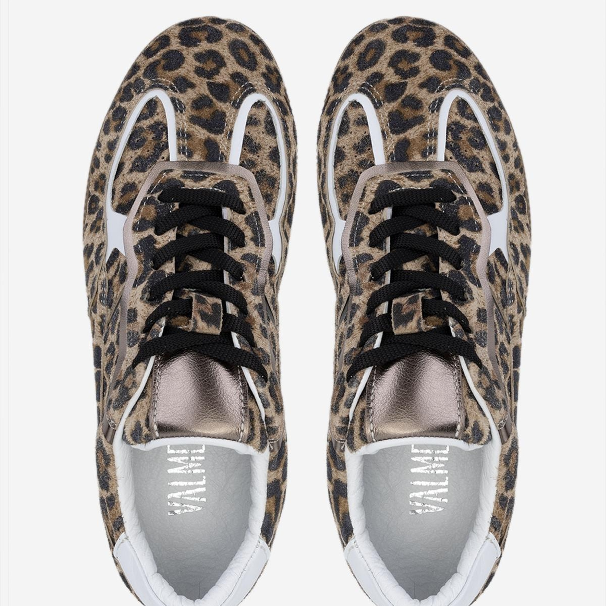 Valmenti Kadın Hakiki Deri Leopar Sneakers & Spor Ayakkabı