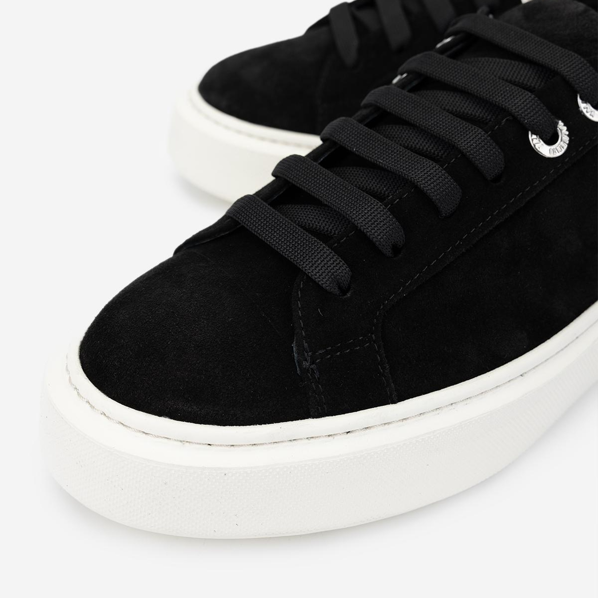 Valmenti Kadın Siyah Süet Sneakers & Spor Ayakkabı