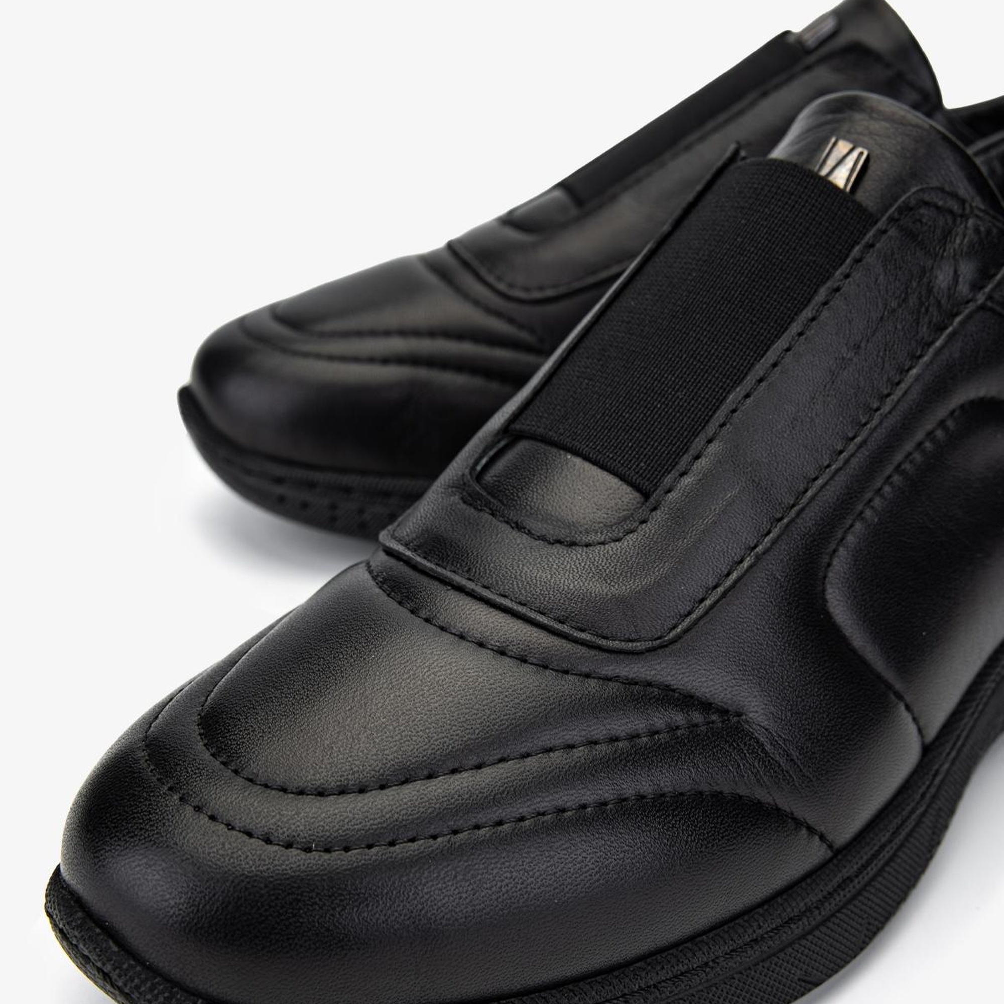 Valmenti Kadın Siyah Deri Sneakers & Spor Ayakkabı