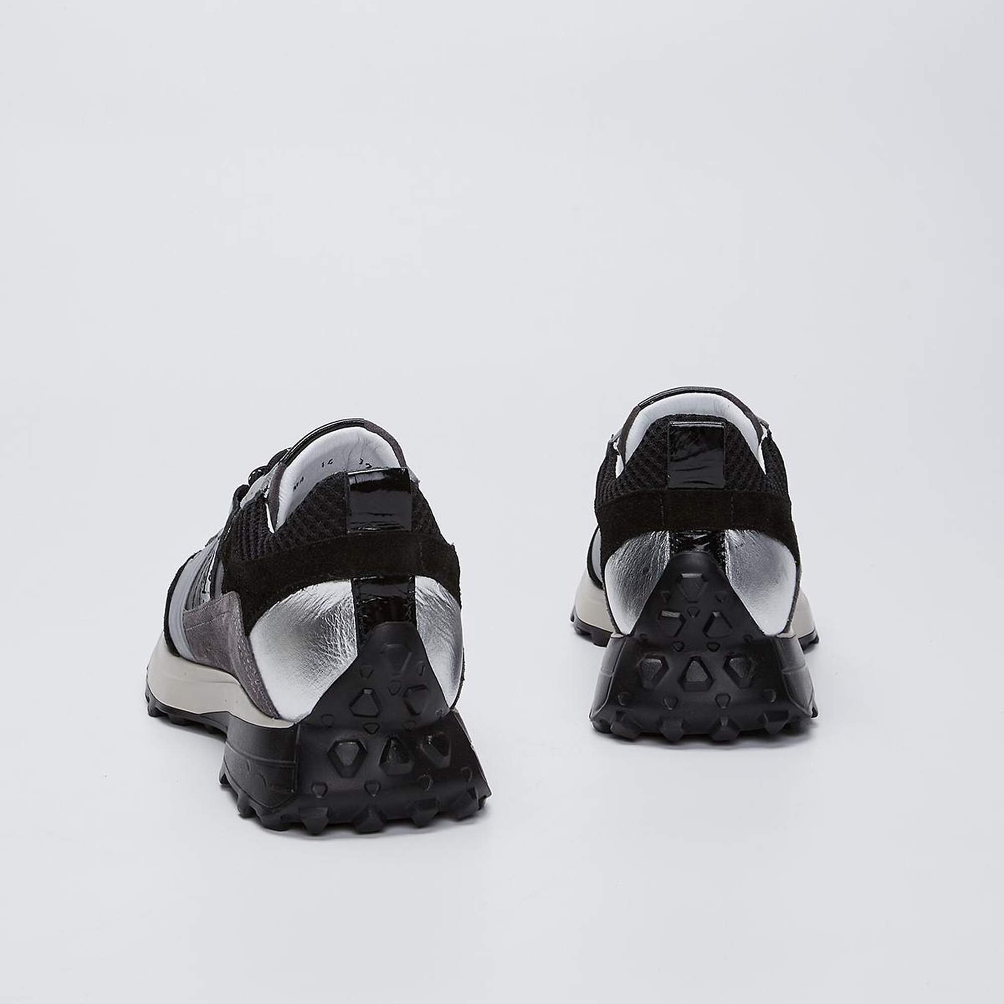 Valmenti İndiana Kadın Siyah Multi Hakiki Deri Spor Ayakkabı