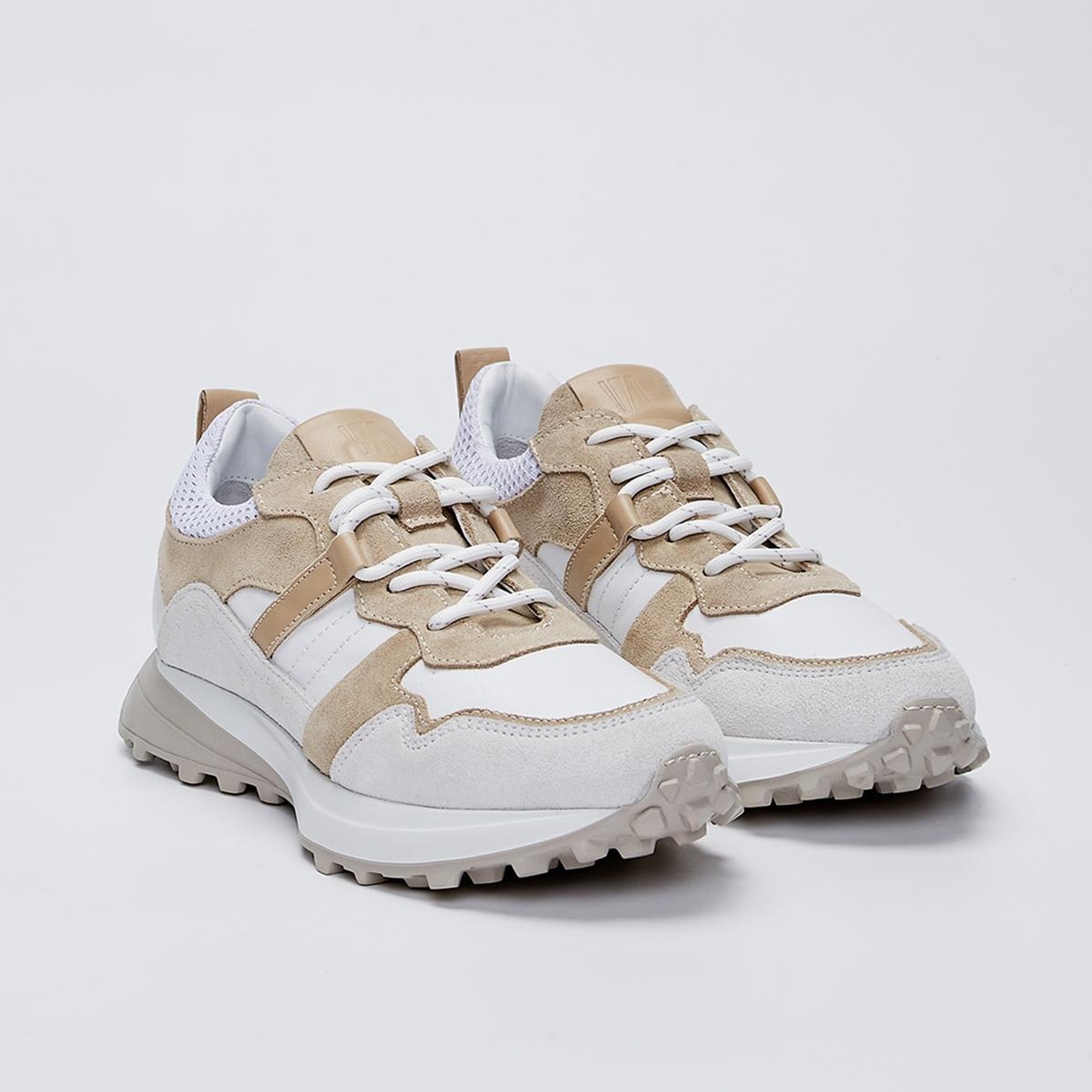 Valmenti İndiana Kadın Beyaz Multi Hakiki Deri Spor Ayakkabı