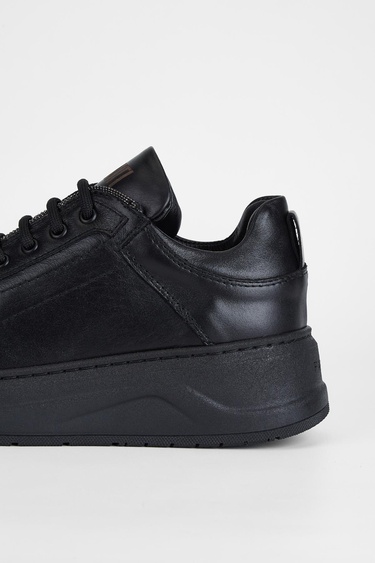  Valmenti Stellarion Kadın Siyah Hakiki Deri Sneakers & Spor Ayakkabı