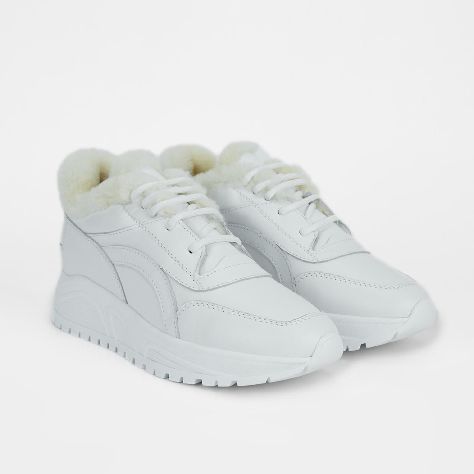 Valmenti Kadın Beyaz Hakiki Deri Sneakers & Spor Ayakkabı