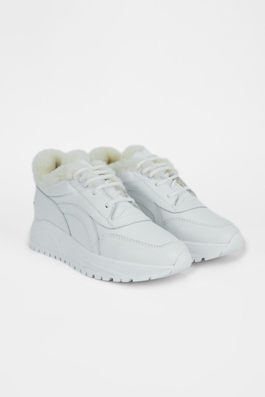  Valmenti Kadın Beyaz Hakiki Deri Sneakers & Spor Ayakkabı