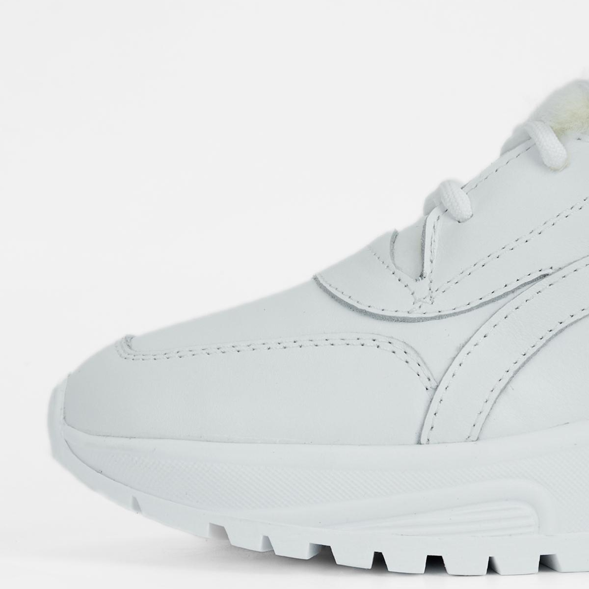 Valmenti Kadın Beyaz Hakiki Deri Sneakers & Spor Ayakkabı