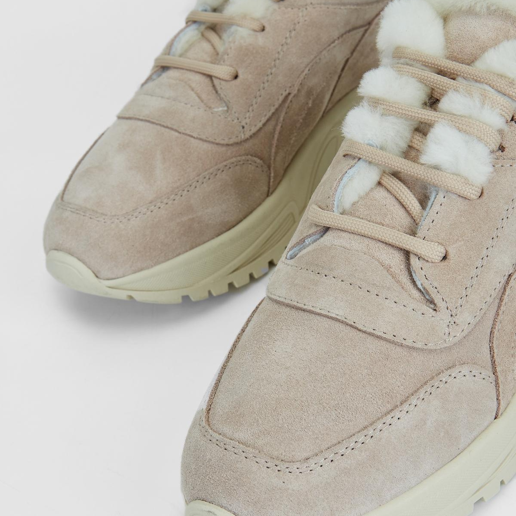 Valmenti Kadın Vizon Süet Hakiki Deri Sneakers & Spor Ayakkabı