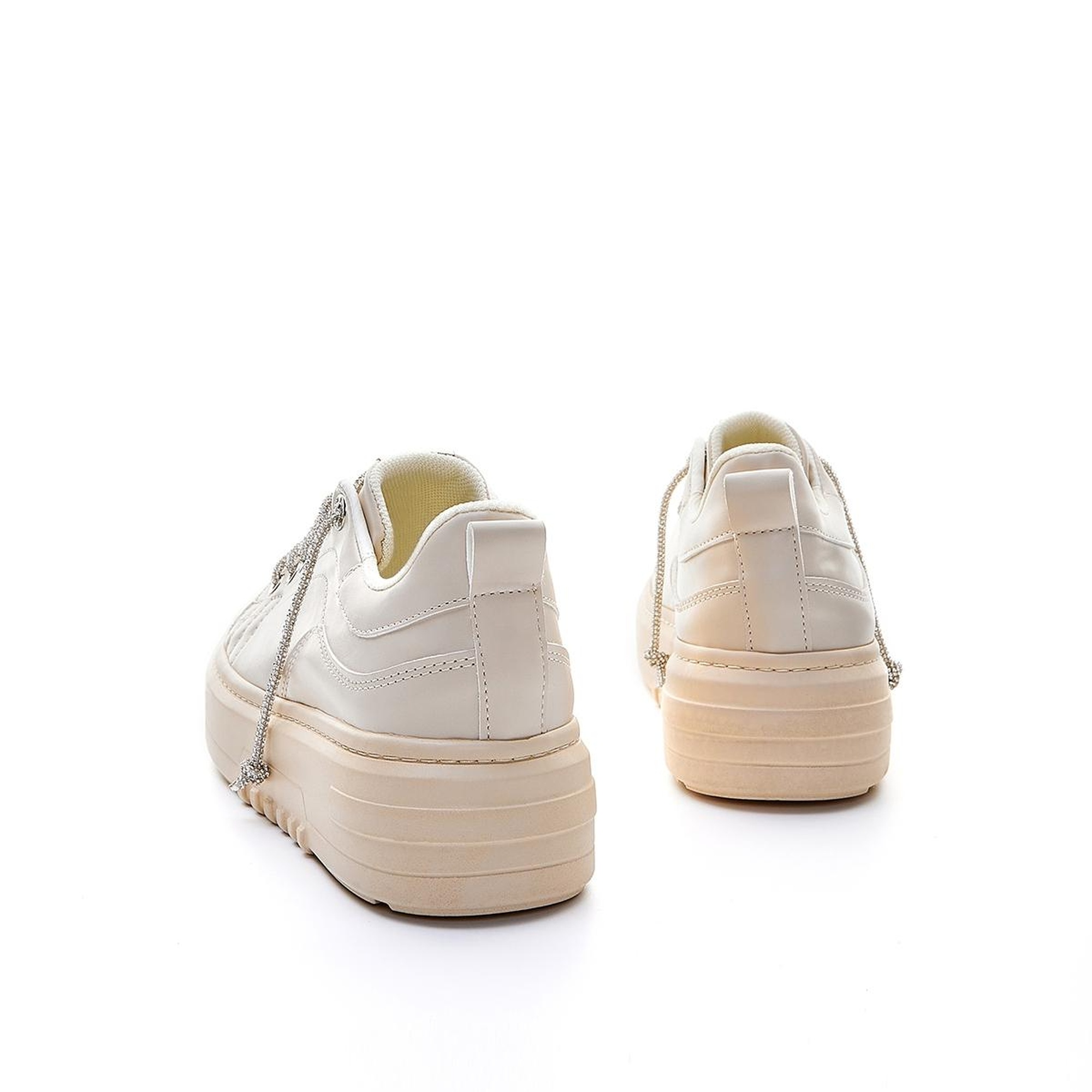 Valmenti Clair Kadın Bej Vegan Spor Ayakkabı