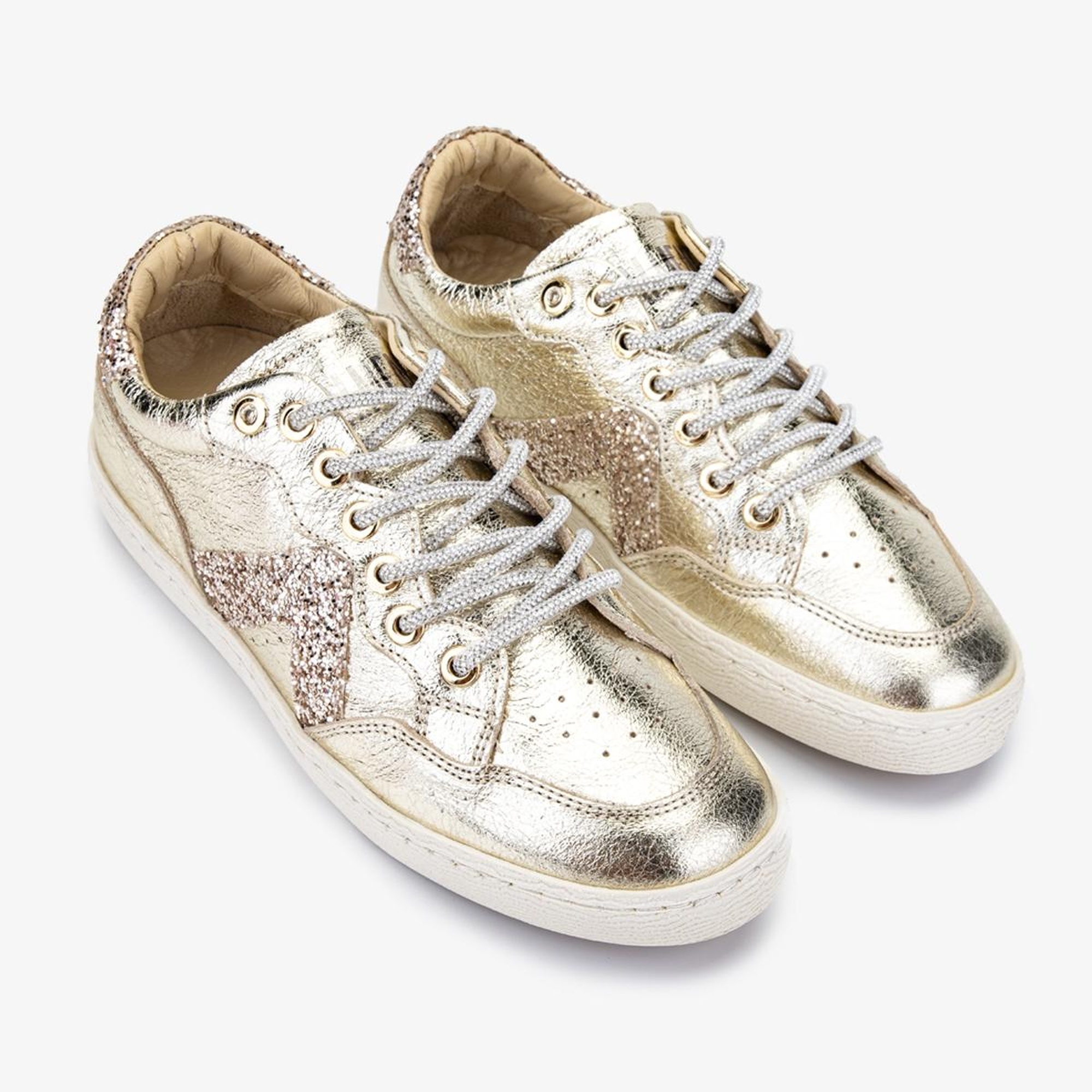 Valmenti Terka Kadın Dore Hakiki Deri Sneakers & Spor Ayakkabı