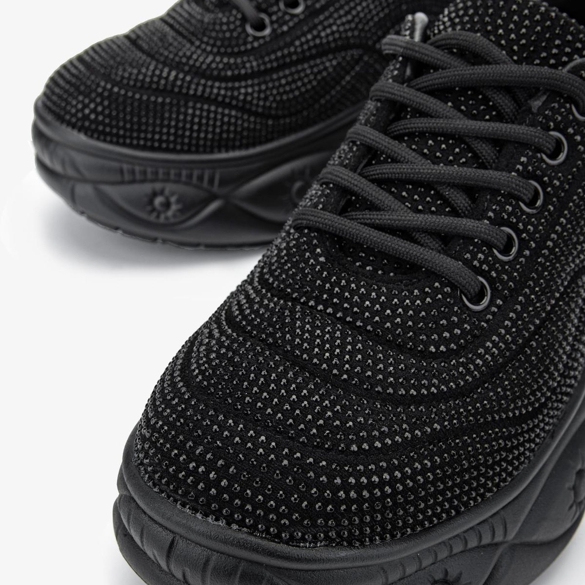 Valmenti Kadın Vegan Siyah Sneakers & Spor Ayakkabı