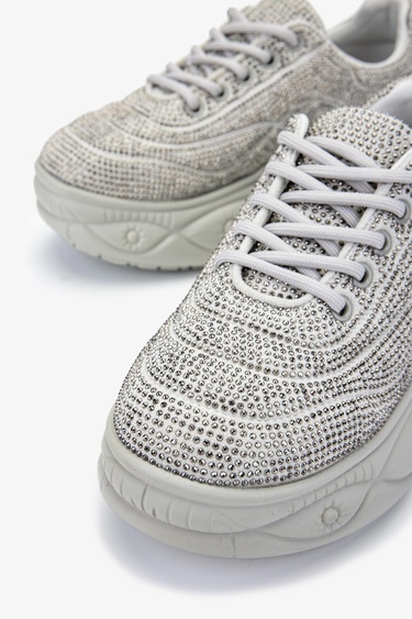  Valmenti Kadın Vegan Gri Sneakers & Spor Ayakkabı