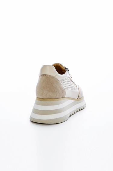  Valmenti İrene Kadın Bej Hakiki Deri Sneakers & Spor Ayakkabı