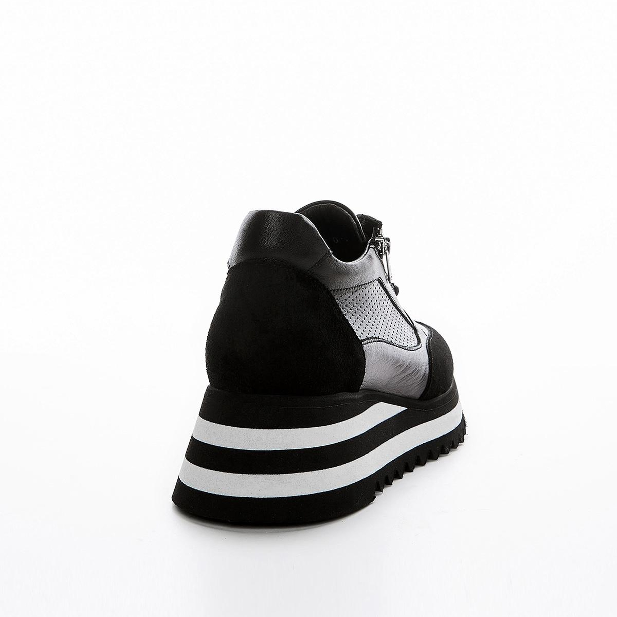 Valmenti İrene Kadın Siyah Hakiki Deri Sneakers & Spor Ayakkabı