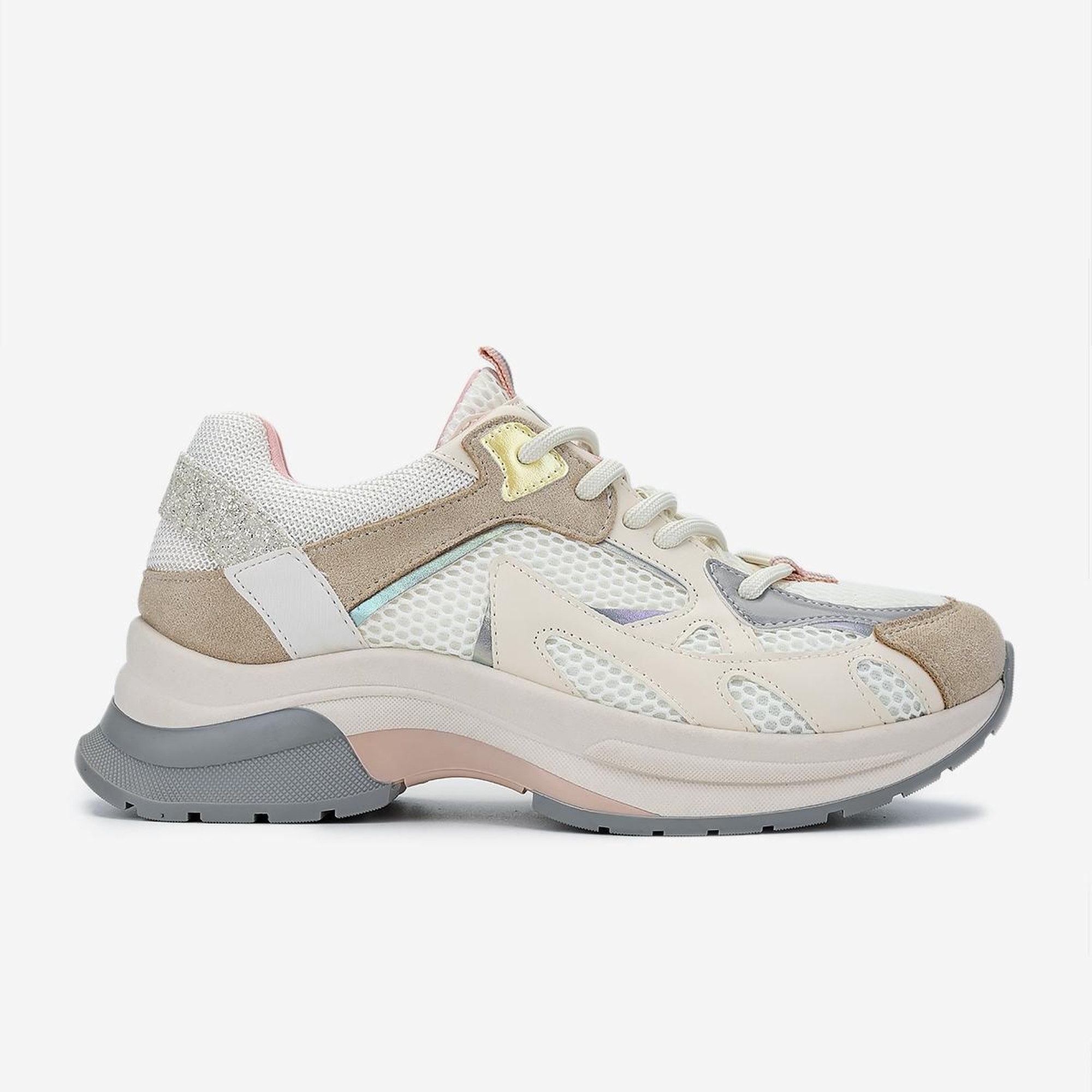 Valmenti Kadın Bej Sneakers & Spor Ayakkabı