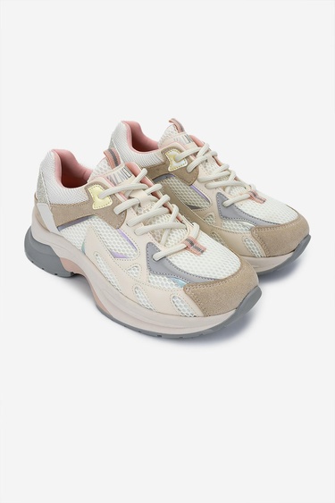  Valmenti Kadın Bej Sneakers & Spor Ayakkabı
