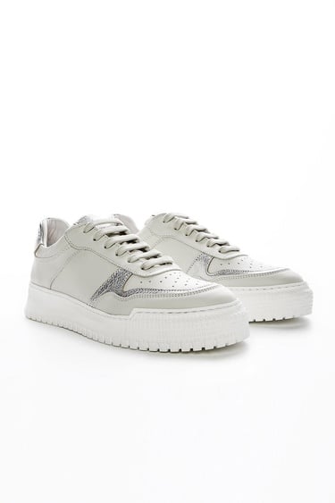  Valmenti Celeste Kadın Beyaz Multi Hakiki Deri Sneakers & Spor Ayakkabı