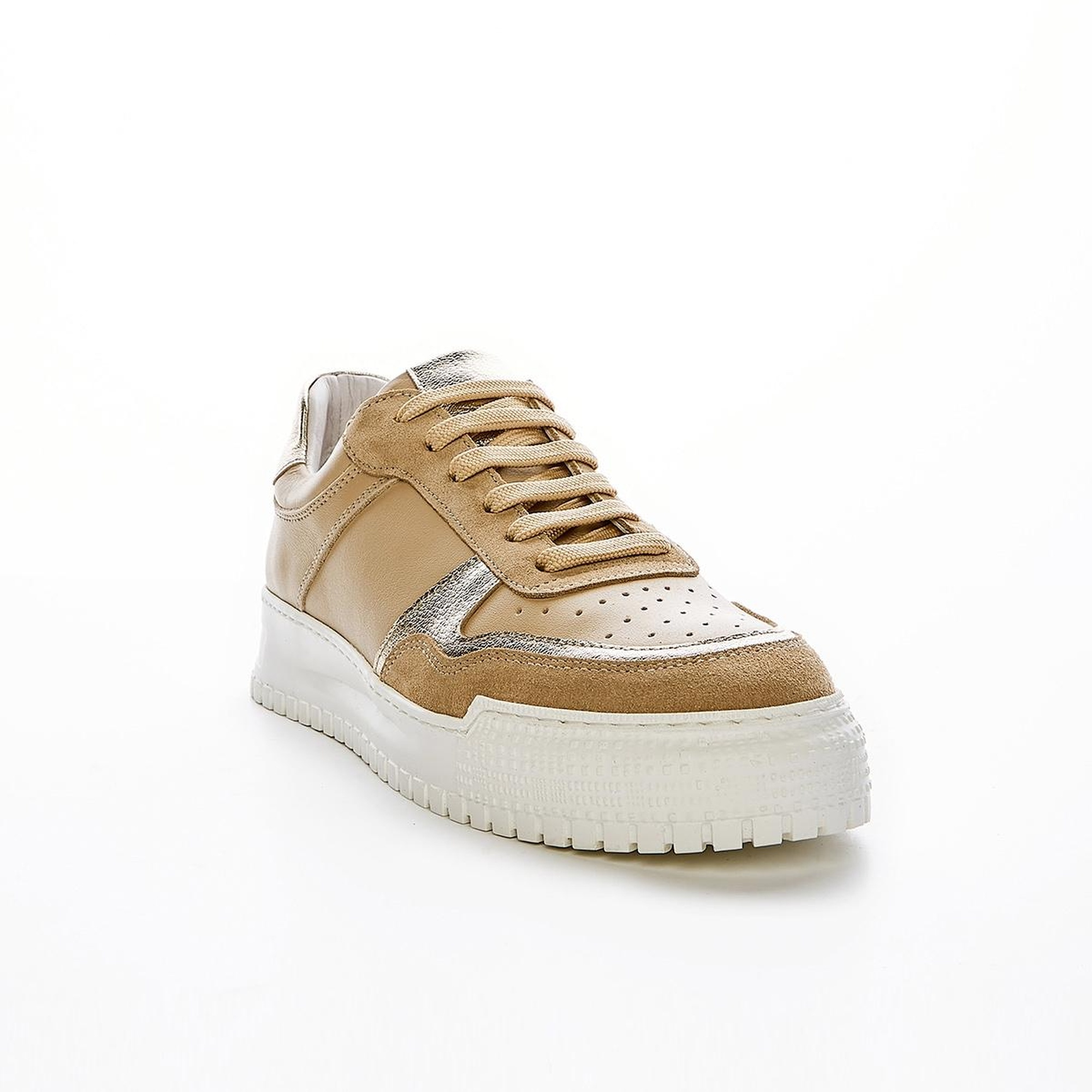 Valmenti Celeste Kadın Nude Multi Hakiki Deri Sneakers & Spor Ayakkabı