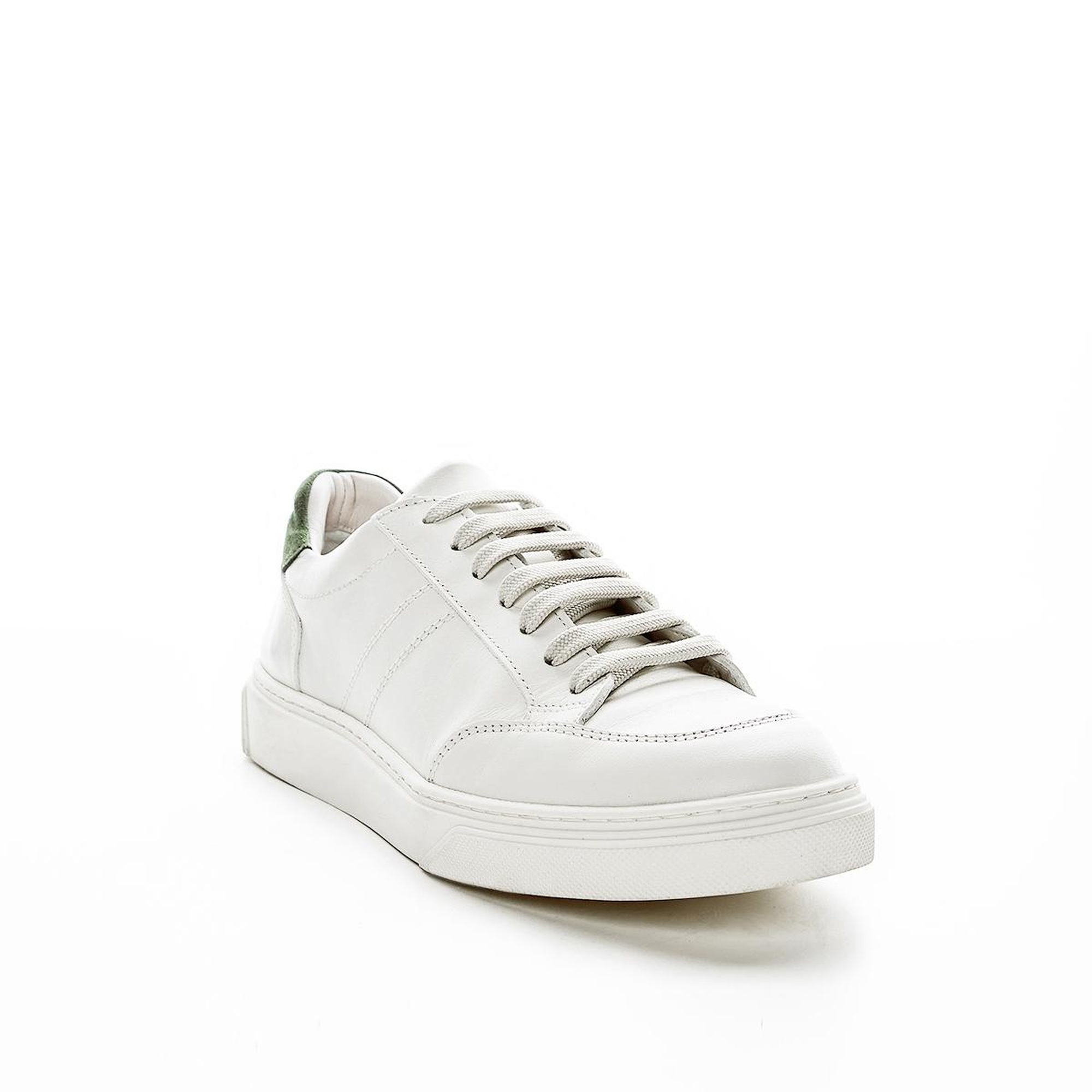 Valmenti Cinzia Kadın Beyaz\Yeşil Hakiki Deri Sneakers & Spor Ayakkabı