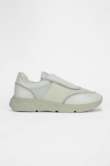  Valmenti Kadın Bej Hakiki Deri Sneakers & Spor Ayakkabı