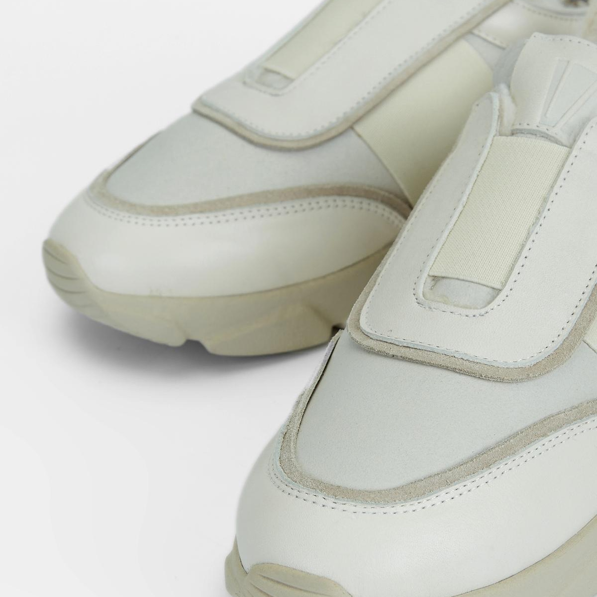 Valmenti Kadın Bej Hakiki Deri Sneakers & Spor Ayakkabı