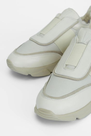  Valmenti Kadın Bej Hakiki Deri Sneakers & Spor Ayakkabı