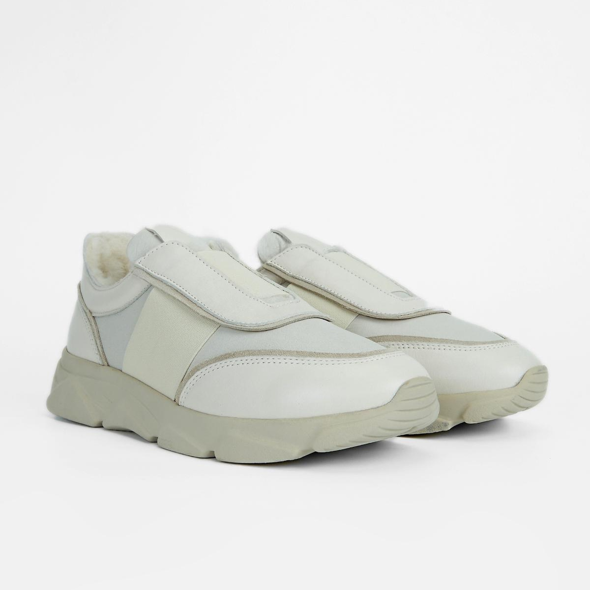 Valmenti Kadın Bej Hakiki Deri Sneakers & Spor Ayakkabı