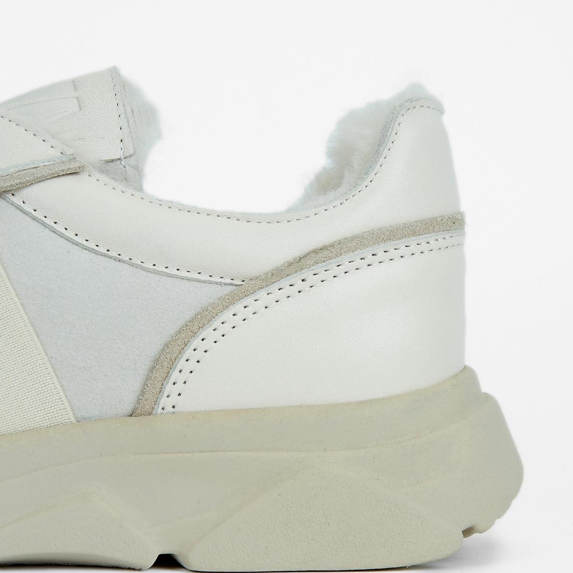 Valmenti Kadın Bej Hakiki Deri Sneakers & Spor Ayakkabı