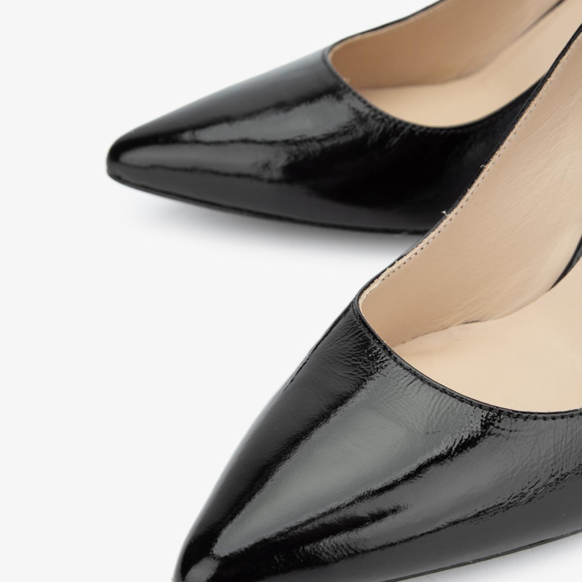 Valmenti Samanta Kadın SIYAH KRSK RGN Hakiki Deri Topuklu Ayakkabı