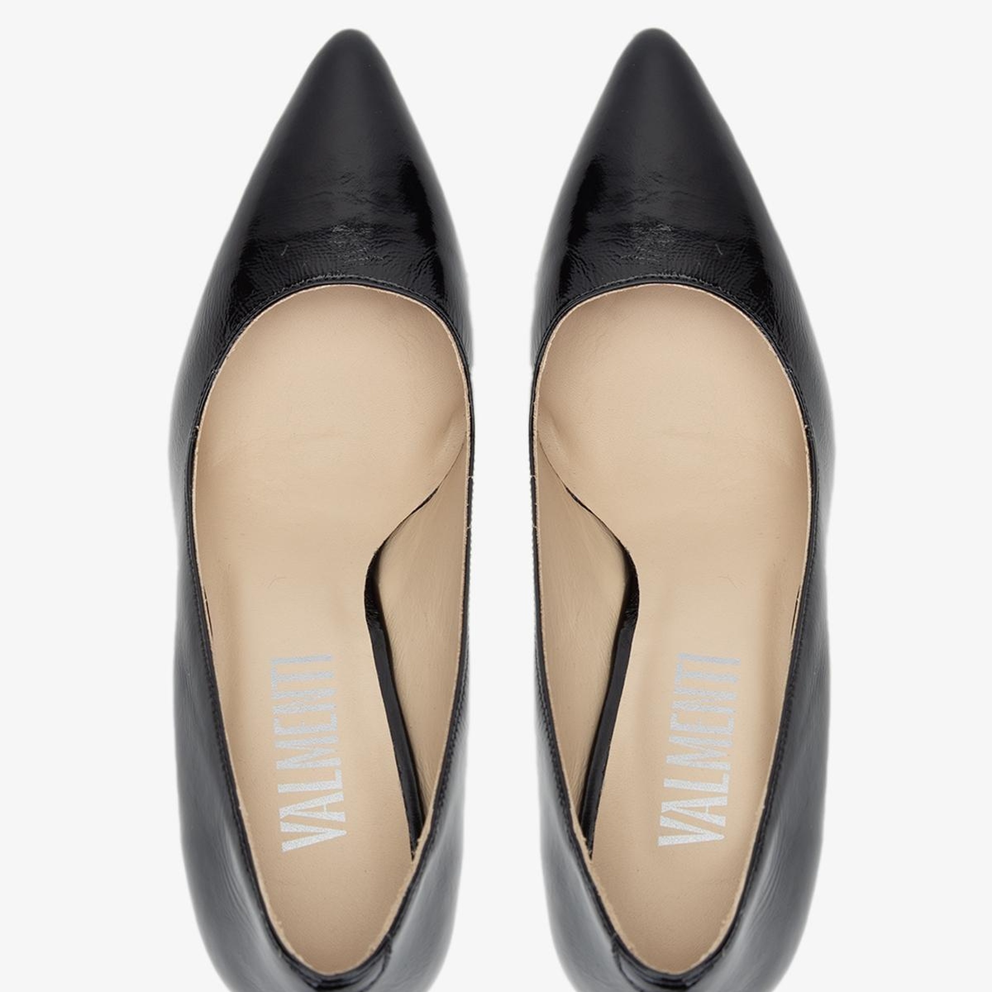 Valmenti Samanta Kadın SIYAH KRSK RGN Hakiki Deri Topuklu Ayakkabı