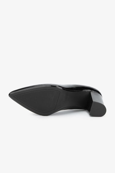  Valmenti Samanta Kadın SIYAH KRSK RGN Hakiki Deri Topuklu Ayakkabı