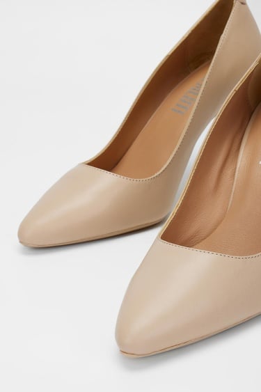  Valmenti Novella Kadın Nude Hakiki Deri Topuklu Ayakkabı
