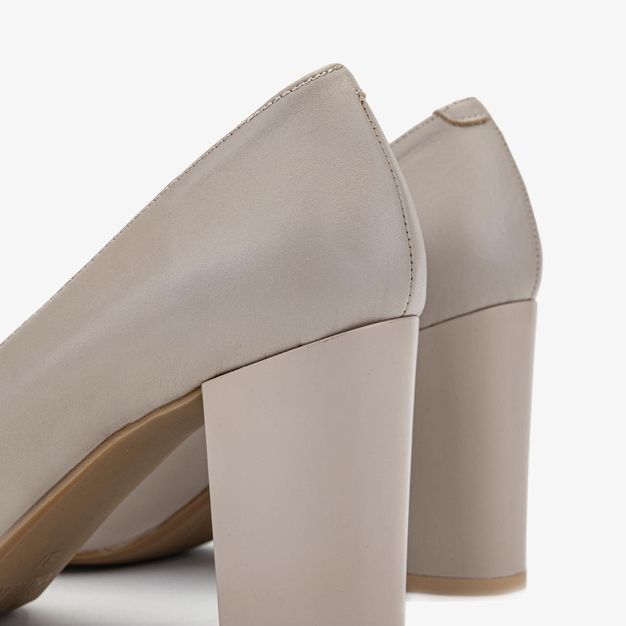 Valmenti Samanta Kadın Vizon Hakiki Deri Topuklu Ayakkabı