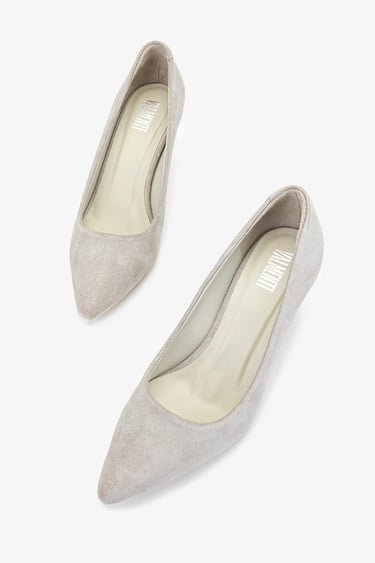  Valmenti Ers Kadın Sampanya süet Hakiki Deri Topuklu Ayakkabı