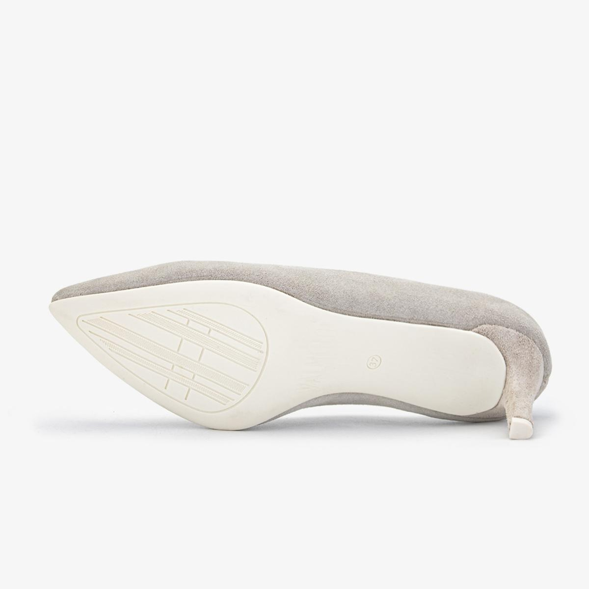 Valmenti Ers Kadın Sampanya süet Hakiki Deri Topuklu Ayakkabı