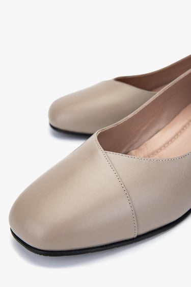  Valmenti Kadın Hakiki Deri Vizon Topuklu Ayakkabı